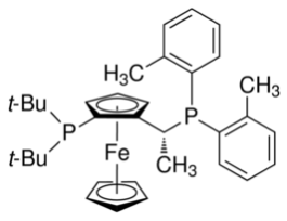 (R)-1-[(SP)-2-(Di-tert-butylphosphino)ferrocenyl]ethylbis(2-methylphenyl)phosphine97% 1G
