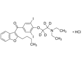 Amiodarone-D4 hydrochloride solution100 mug/mL in methanol (as free base), ampule of 1 mL, certified reference material