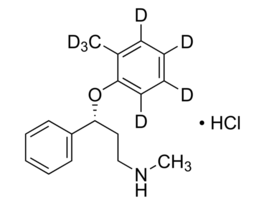 Atomoxetine-d7 hydrochloride solution100 mug/mL in methanol (as free base), ampule of 1 mL, certified reference material