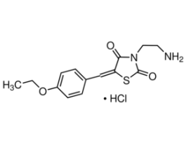 3-(2-Aminoethyl)-5-((4-ethoxyphenyl)methylene)-2,4-thiazolidinedione hydrochloridepowder, >=98% (HPLC)