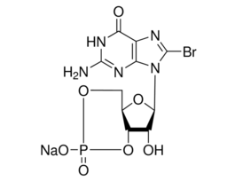 8-Bromoguanosine 3',5'-cyclic monophosphate sodium salt>=98% (HPLC), powder 100MG