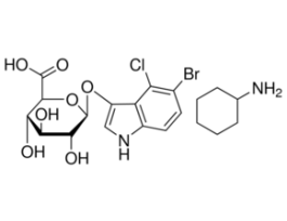 5-Bromo-4-chloro-3-indolyl beta-D-glucuronide cyclohexylammonium salttablet