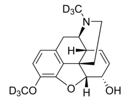 Codeine-D6 solution1.0 mg/mL in methanol, ampule of 1 mL, certified reference material