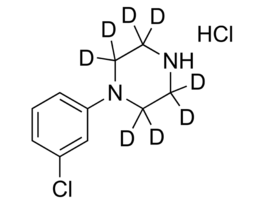 1-(3-Chlorophenyl)piperazine-d8 hydrochloride solution100 mug/mL in methanol (as free base), ampule of 1 mL, certified reference material