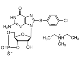 8-(4-Chlorophenylthio)-guanosine 3',5'-cyclic monophosphorothioate, Rp Isomer triethylammonium salt>=98% (HPLC), solid
