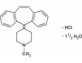 Cyproheptadine hydrochloride sesquihydrate>=98% (TLC), solid 1G