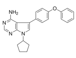 7-Cyclopentyl-5-(4-phenoxyphenyl)-7H-pyrrolo[2,3-d]pyrimidin-4-ylamine>=98% (HPLC) 25MG