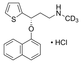 Duloxetine-D3 hydrochloride solution100 mug/mL in methanol (as free base), ampule of 1 mL, certified reference material