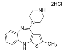 Desmethylolanzapine dihydrochloride solution1.0 mg/mL in acetonitrile: water (1:1) (as free base), ampule of 1 mL, certified reference material