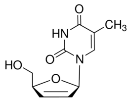 2',3'-Didehydro-3'-deoxythymidine>=98% (TLC) 10MG