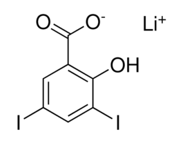 Lithium 3,5-diiodosalicylateanalytical standard 25G