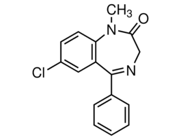 Diazepam solution1.0 mg/mL in methanol, ampule of 1 mL, certified reference material