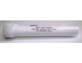 Supel(TM)Flash Cartridge40-63 mum, matrix active group silica, bed wt. 120 g, for use with Isco and Analogix flash systems