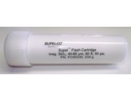 Supel(TM)Flash Cartridge40-63 mum, matrix active group silica, bed wt. 330 g, for use with Isco and Analogix flash systems