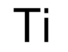 TitaniumIRMM(R) certified Reference Material, 0.1 mm foil
