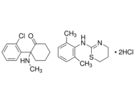Ketamine hydrochloride/xylazine hydrochloride solution