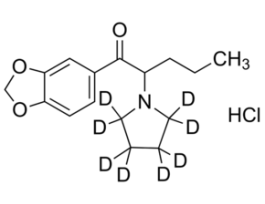 3,4-Methylenedioxypyrovalerone-d8 HCl (MDPV-d8 HCl) solution100 mug/mL in methanol (as free base), ampule of 1 mL, certified reference material