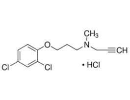 N-Methyl-N-propargyl-3-(2,4-dichlorophenoxy)propylamine hydrochloride>=97% (GC) 50MG