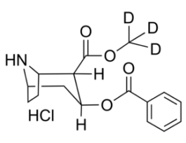 Norcocaine-d3 hydrochloride100 mug/mL in acetonitrile (as free base), ampule of 1 mL, certified reference material