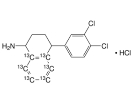 Norsertraline-13C6 hydrochloride solution100 mug/mL in methanol (as free base), ampule of 1 mL, certified reference material