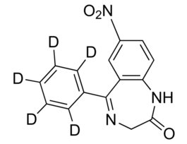 Nitrazepam-d5100 mug/mL in acetonitrile, ampule of 1 mL, certified reference material