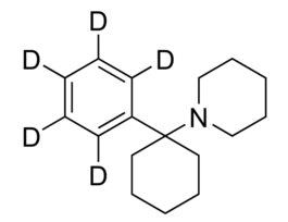 PCP-D5 (Phencyclidine-D5) solution1.0 mg/mL in methanol, ampule of 1 mL, certified reference material