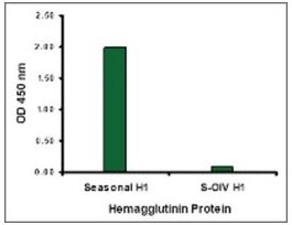 Anti-Seasonal H1N1 Hemagglutinin antibody produced in rabbitaffinity isolated antibody, buffered aqueous solution