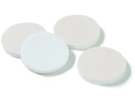 Septa, tan PTFE/siliconetan PTFE/silicone, diam. x thickness 22 mm x 3.2 mm, for use with 20, 40, 60mL vial, pkg of 1000 ea