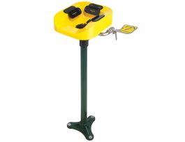 Optimus™ SE-1100 Eye And Face Wash Plastic Bowl Pedestal Mount System