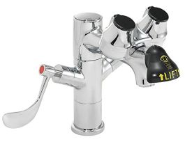 Eyesaver® SEF-1850-4WH Single Post Laboratory Eyewash Faucet