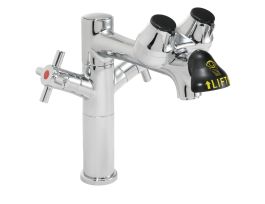 Eyesaver® SEF-1850-8 Single Post Laboratory Eyewash Faucet with 8 In. Spout
