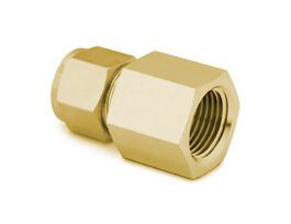 Female Connector, 1/8" to 1/8" NPT Female Connector, 5-pk
