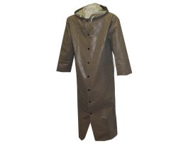 Magnaprene™ Coat - Olive Drab - Storm Fly Front - Attached Hood - Inner Cuffs