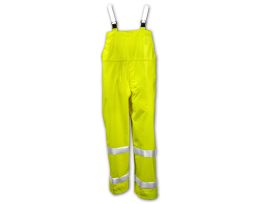 Comfort-Brite® Overall - Snap Fly Front - Silver Reflective Tape