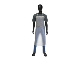 PROTECTIVE CLOTHING 12 MIL RAW EDGE APRON CLEAR