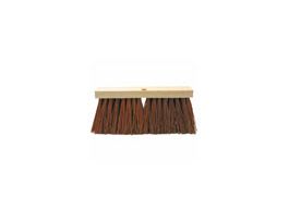 16"" STREET BROOM 6-1/4""TRIM DYED PALMYRA FILL
