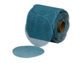 3M™ Blue Net Disc Roll 36450, 120, 3 in, 100 Discs/Roll, 8 Rolls/Case