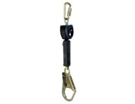 3M™ DBI-SALA® Nano-Lok™ Personal Self Retracting Lifeline with Anchor Hook, Web Steel Rebar Hook, 3100522, 6 ft., Class 1, ANSI