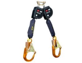 3M™ DBI-SALA® Nano-Lok™ Extended Length Twin-Leg Personal Self-Retracting Lifeline 3100613, Web, 9 ft