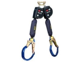 3M™ DBI-SALA® Nano-Lok™ Extended Length Twin-Leg Personal Self-Retracting Lifeline 3100612, Web, 9 ft
