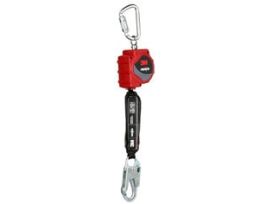 3M™ Protecta® Self-Retracting Lifeline with Carabiner 3100513, Web, Steel Snap Hook, 11ft