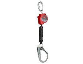 3M™ Protecta® Self-Retracting Lifeline with Carabiner 3100515, Web, Steel Rebar Hook, 11 ft