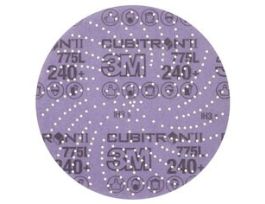 3M Xtract™ Cubitron™ II Film Disc 775L, 240+, 8 in, Die 800LG, 50/Carton, 250 ea/Case