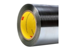 3M™ Aluminum Foil Tape 425 LT80, Silver, 1000 mm x 55 m, 4.6 mil, 1 roll per case