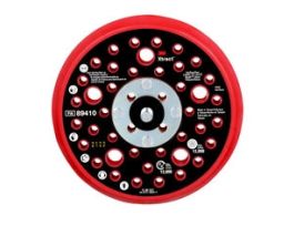 3M Xtract™ Back-up Pad, 89409, 6 in, Hard, Red, 10 ea/Case