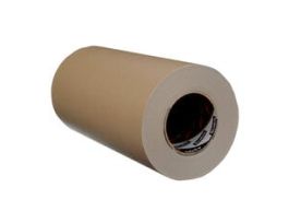 3M™ Specialty High Temperature Masking Tape 501+, Tan, 12 in x 60 yd, 7.3 mil, 4 Rolls/Case