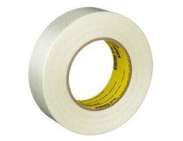 Scotch® Filament Tape 8916V, Clear, 24 mm x 55 m, 6.8 mil, 6.8 mil, 36 Roll/Case