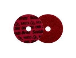 Scotch-Brite™ Precision Surface Conditioning Disc, PN-DH, Medium, 5 in x 7/8 in, 50 ea/Case