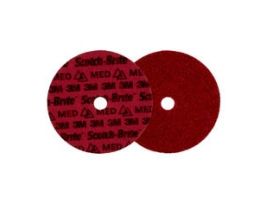 Scotch-Brite™ Precision Surface Conditioning Disc, PN-DH, Medium, 7 in x 7/8 in, 25 ea/Case