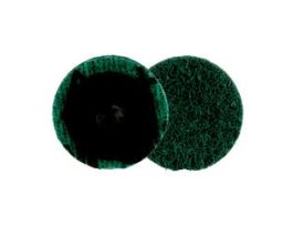 Scotch-Brite™ Roloc™ Precision Surface Conditioning Disc, PN-DR, Fine, TR, 1-1/2 in, 25/Carton, 100 ea/Case, Dispenser Pack